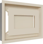KRATKI ΠΕΡΣΙΔΑ 22/30K/WIND 22X30CM ΚΡΕΜ