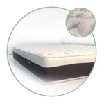Achaia Strom Στρώμα Olive Oil Springs Latex Ημίδιπλο με Ανώστρωμα 110x200cm