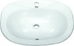 Huida Vanity L403 Ένθετος Νιπτήρας Πορσελάνης 58.5x44.5cm Λευκός