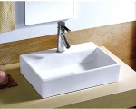 Karag LT2082 Επικαθήμενος Νιπτήρας Πορσελάνης 51.5x36cm Λευκός