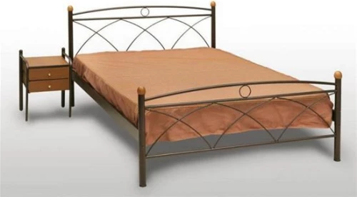 Κως Κρεβάτι Μονό Μεταλλικό 90x190cm