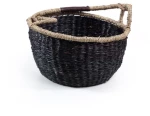 Soulworks Διακοσμητικό Καλάθι Black 30x18cm