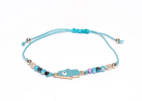 Βραχιόλι με Μάτι Γαλάζιο αυξομειώμενο Τ 918