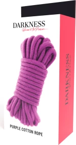 DARKNESS KINBAKU COTTON ROPE PURPLE 10m