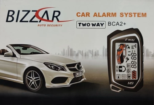 Bizzar 2 way car Alarm Bca2+ s-Bca2